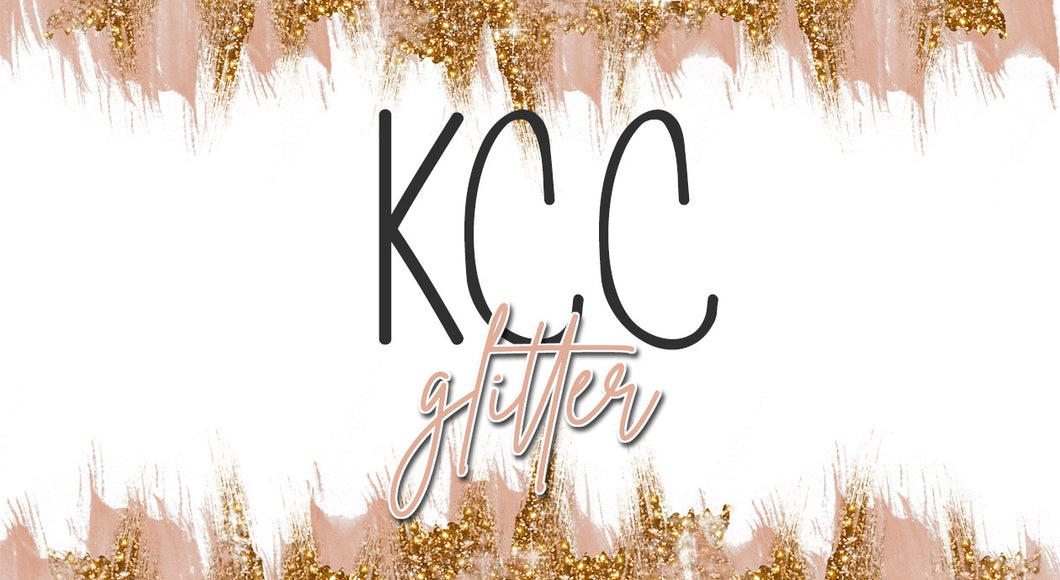 KCC Glitter Gift Card